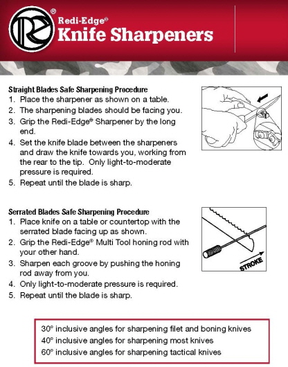  Redi-Edge Retac201 30 Tactical Pro Knife Sharpener